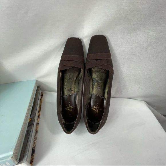 Life stride comfort sole suspense slip on brown low heel womens shoes size 6.5 - Picture 11 of 16